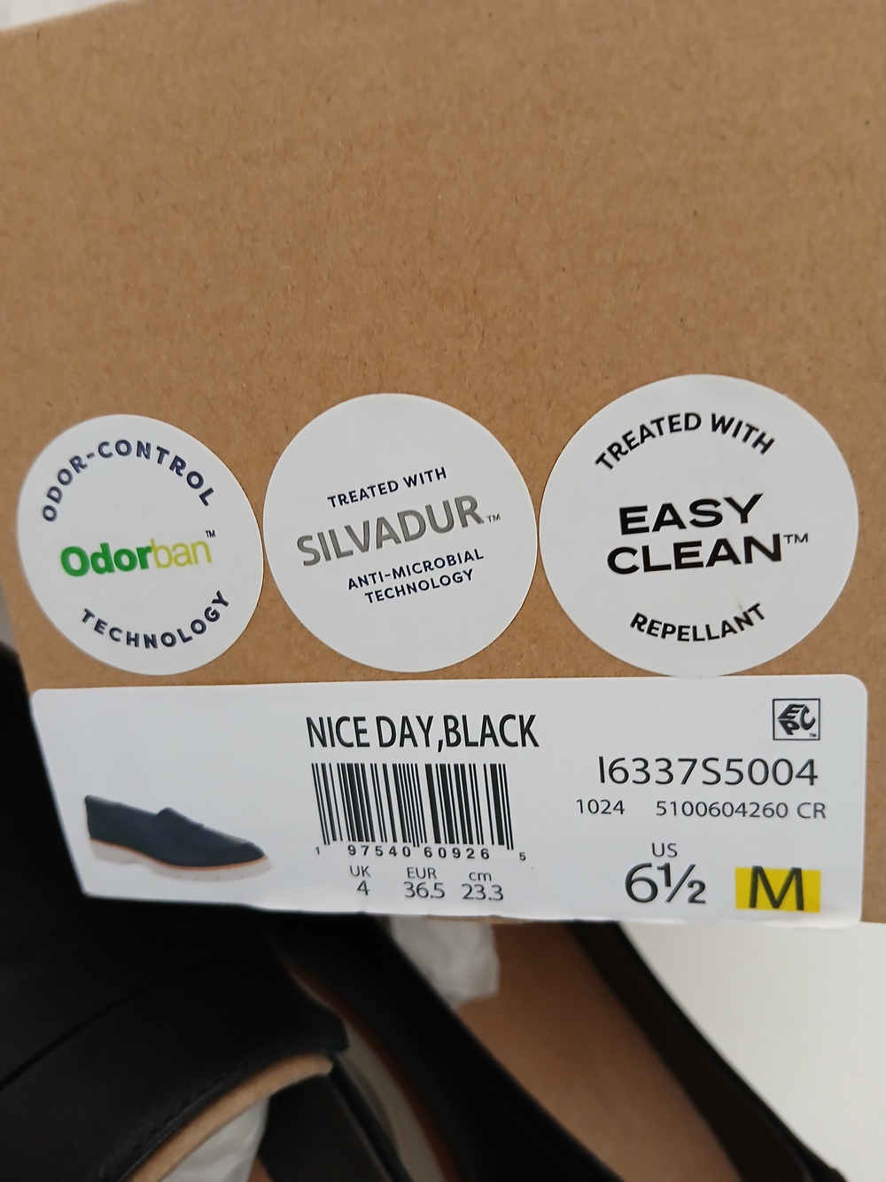 Black Women's Slip-On Loafers - Comfortable Casual Shoe Size 6/ 6.5M $40 - Picture 8 of 11
